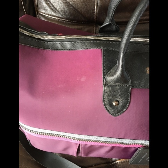 Adrienne Vittadini  Nylon 22" Multi Pocket Duffel Bag - Picture 13 of 16